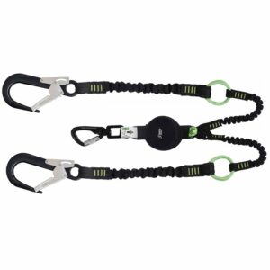 Gravity-S Fangline, dobbel elastisk med tie-back-ringer 2 m