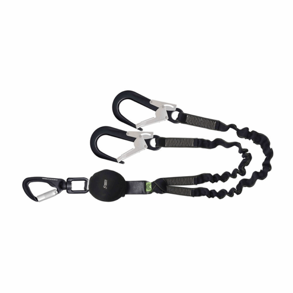 Kratos Safety Fangline, dobbel elastisk