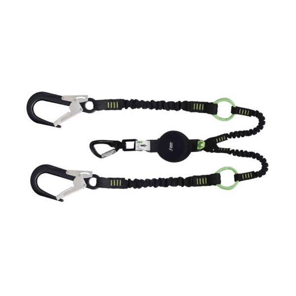 Gravity-S Fangline, dobbel elastisk med tie-back-ringer 2 m
