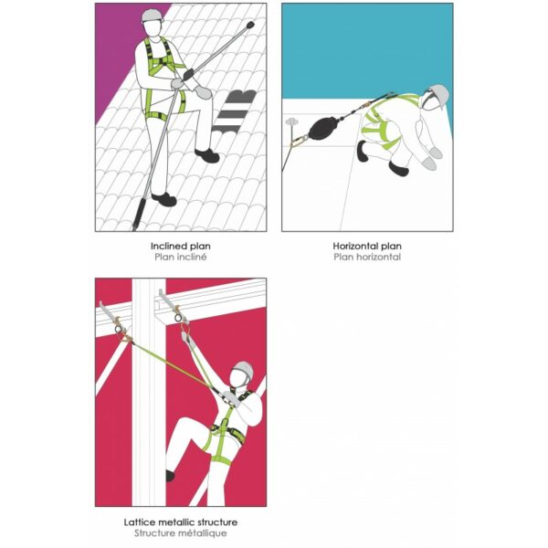 Kratos Safety Varmeresistent Fallsele - Bilde 4