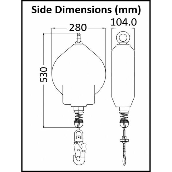 Kratos Safety Lastsikring 400 kg - Bilde 2