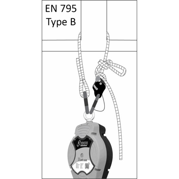 Kratos Safety Vyska posisjoneringsline 5m - Bilde 3